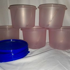 5 NEW TUPPERWARE  BRAND NEW 10 CUP PLASTIC STUR